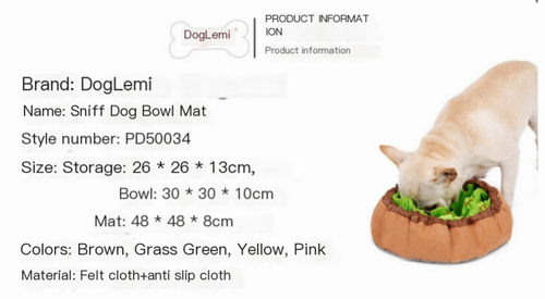 Snuffle Mat — Turns Dinner Into 20 Minutes of Sniffing
